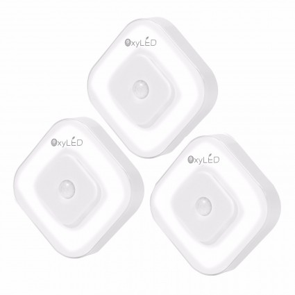 Oxyled  OxyLED N03 Wireless Motion Sensing LED Night Light, 360